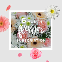 This bouquet appears like a breath of soft spring air drifting through a Clerkenwell loft window, an artful blend of pastel flowers arranged with a calm, confident hand. At its centre, clusters of soft pink roses unfold in layered spirals, their velvety petals catching the light in gentle highlights and shadows. Around them, broader disks of blush and peach gerbera daisies radiate outward, their smooth, satiny petals giving a cool, almost porcelain texture that contrasts beautifully with the roses' plushness. Fine tufts of white gypsophila are threaded throughout, creating a delicate, cloud-like mist that lightens the arrangement and invites the eye to wander between each bloom. Nestled among these are crisp white chrysanthemums, their tidy petals overlapping in intricate patterns that add both structure and freshness. The colour palette is serene and pastel-pinks, peaches, and whites blending effortlessly like the sky over St John's Square on a bright but gentle morning. In my mind, I can almost feel the bouquet in my hands, the slight weight of the stems, the faint rustle of foliage, and the clean scent of newly cut flowers rising together. This design feels made for peaceful interiors, whether it's a converted warehouse near Farringdon or a cosy flat off Clerkenwell Green, bringing a soothing presence to breakfast tables, work-from-home desks, or intimate evening gatherings. As a subscription arrangement, it speaks of continuity and care, each delivery a quiet reminder of thoughtfulness, crafted by local florists who understand how flowers can soften daily routines and lend an atmosphere of quiet celebration to ordinary days.
